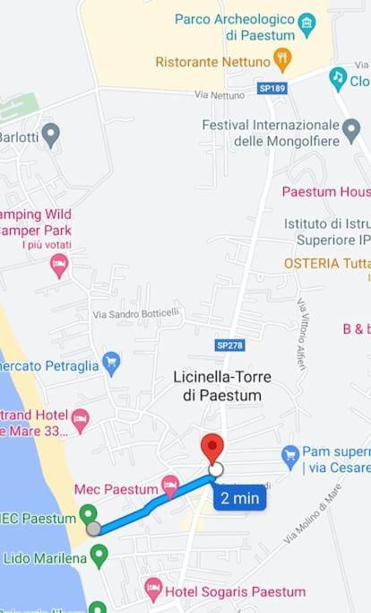 Casa Vacanze Mare Di Paestum Apartment Bagian luar foto